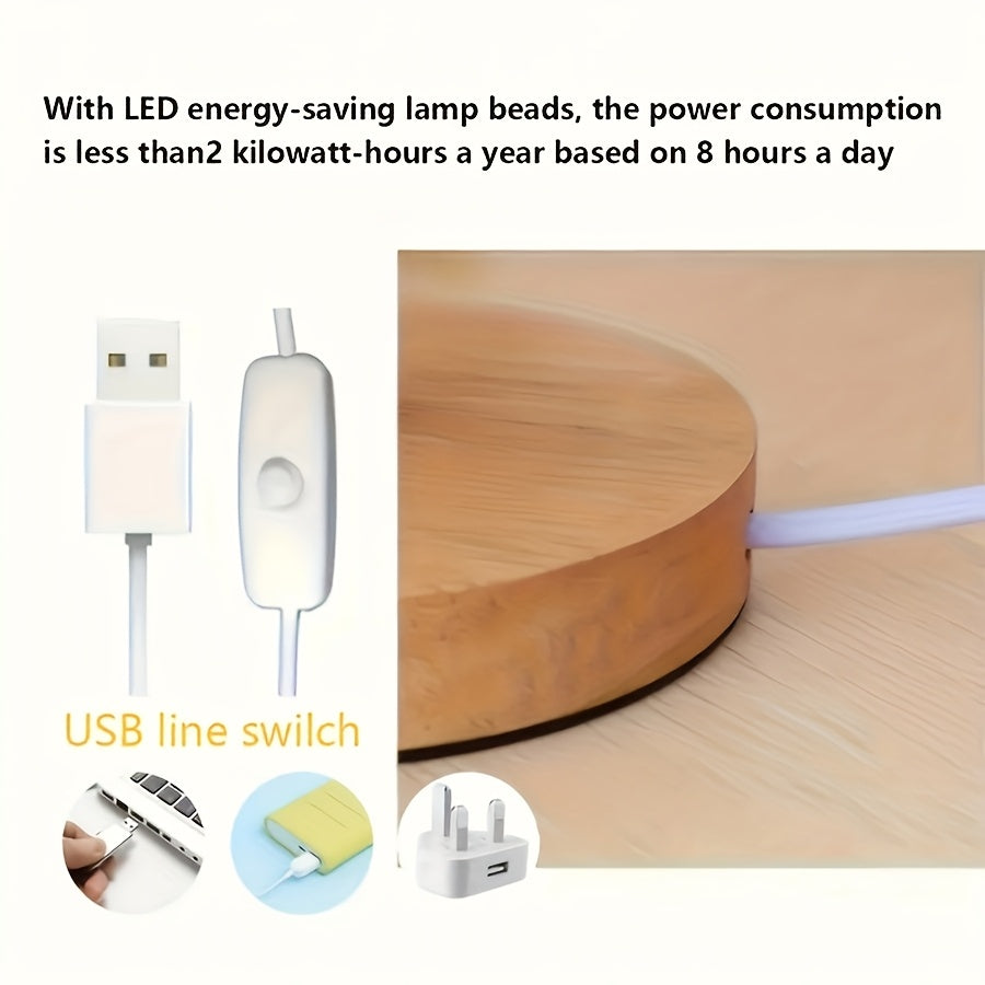 Warm Light, Modern Floral Lamp