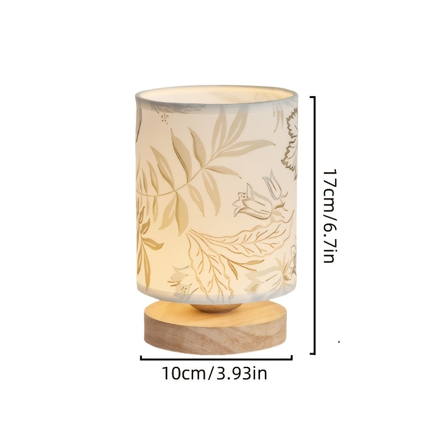 Warm Light, Modern Floral Lamp