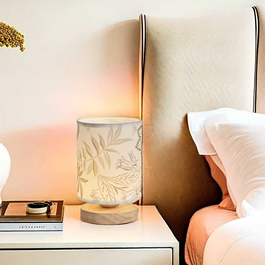 Warm Light, Modern Floral Lamp
