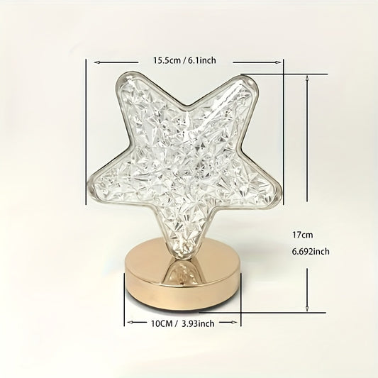 Modern Star-Shaped Table Lamp