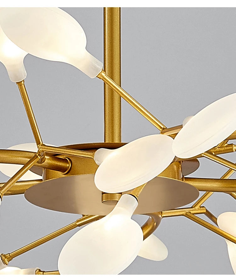 Modern Nordic gorgeous LED chandelier