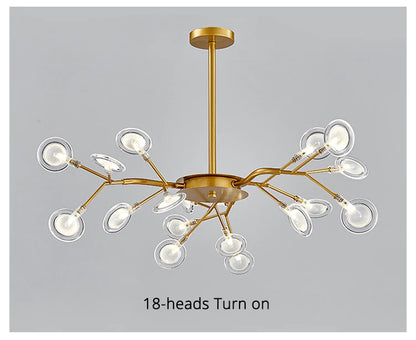 Modern Nordic gorgeous LED chandelier