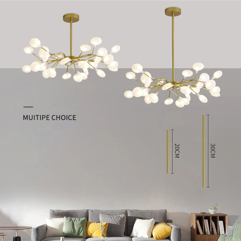 Modern Nordic gorgeous LED chandelier