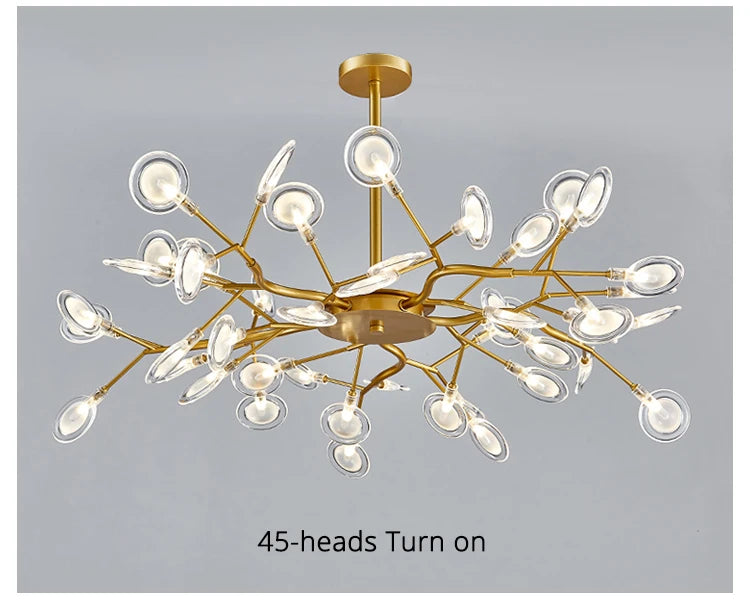 Modern Nordic gorgeous LED chandelier