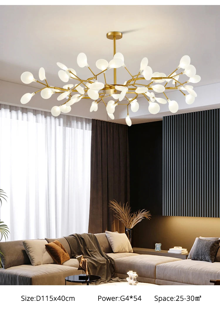 Modern Nordic gorgeous LED chandelier