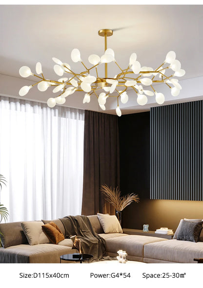 Modern Nordic gorgeous LED chandelier