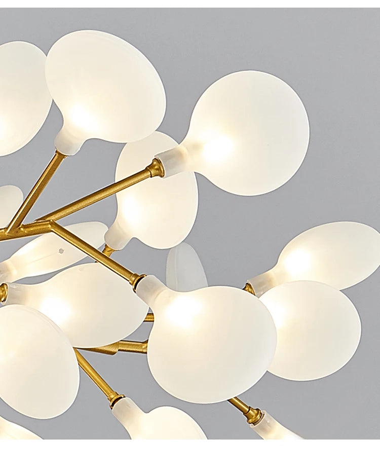 Modern Nordic gorgeous LED chandelier