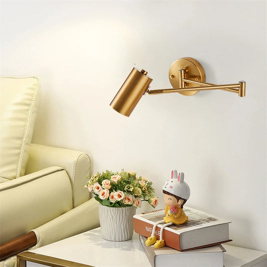 Foldable led Wall light fixture Adjustable Angle