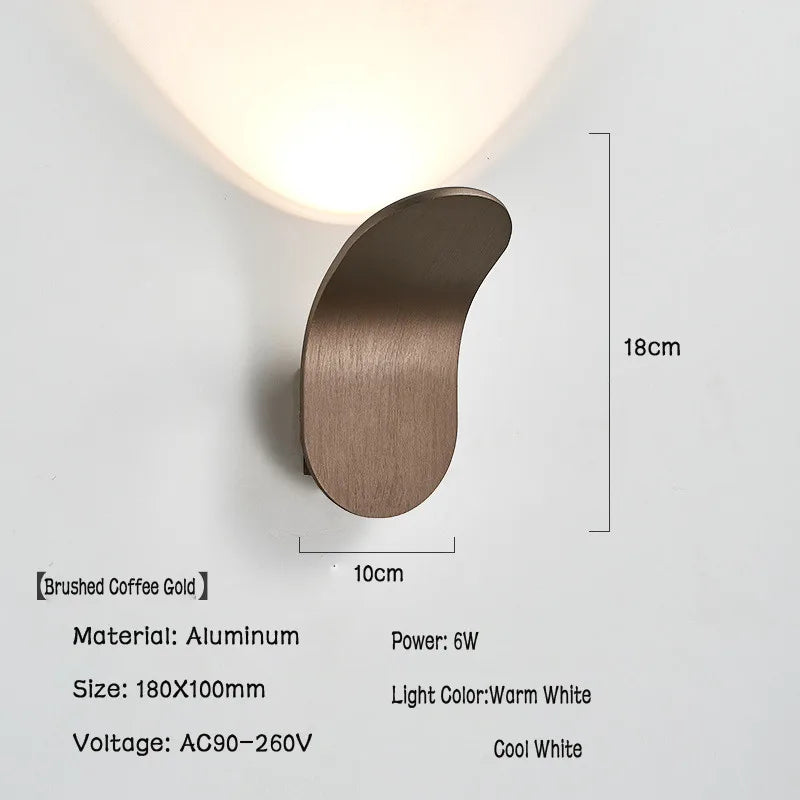 LED Indoor Aluminum Wall Lamp