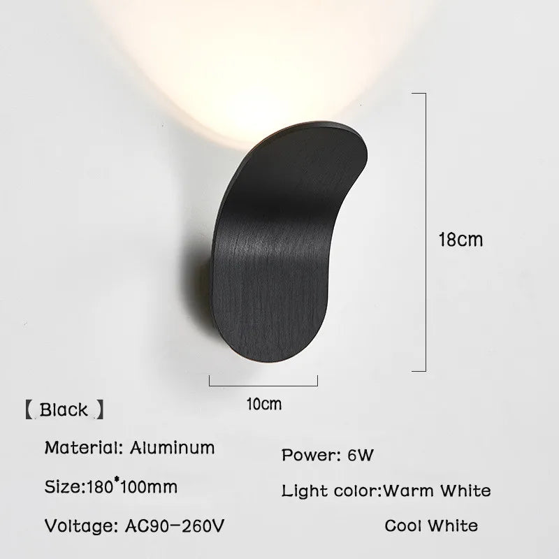 LED Indoor Aluminum Wall Lamp