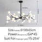 Modern Nordic gorgeous LED chandelier