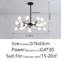 Modern Nordic gorgeous LED chandelier