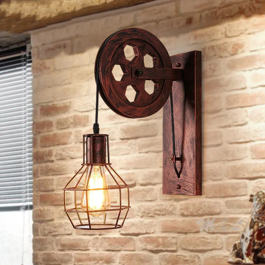 Vintage Wall American Industrial