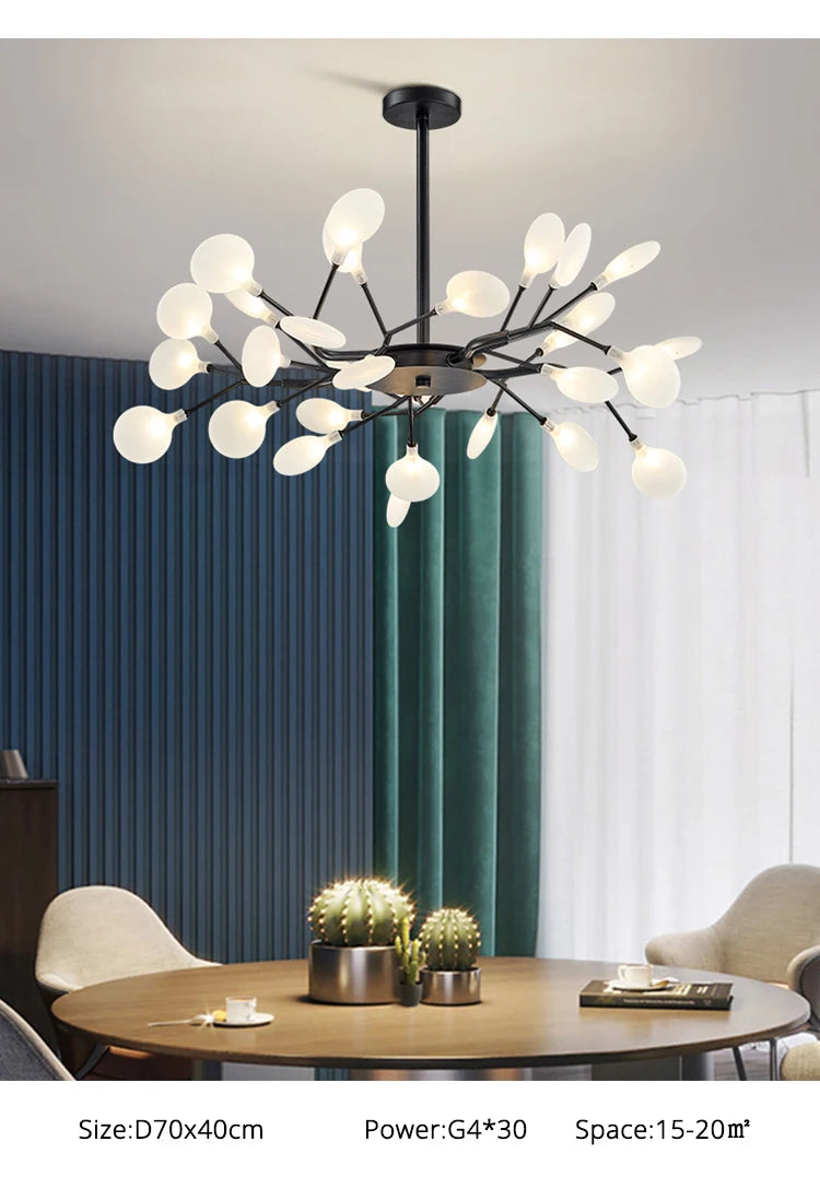 Modern Nordic gorgeous LED chandelier