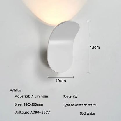 LED Indoor Aluminum Wall Lamp
