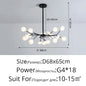 Modern Nordic gorgeous LED chandelier