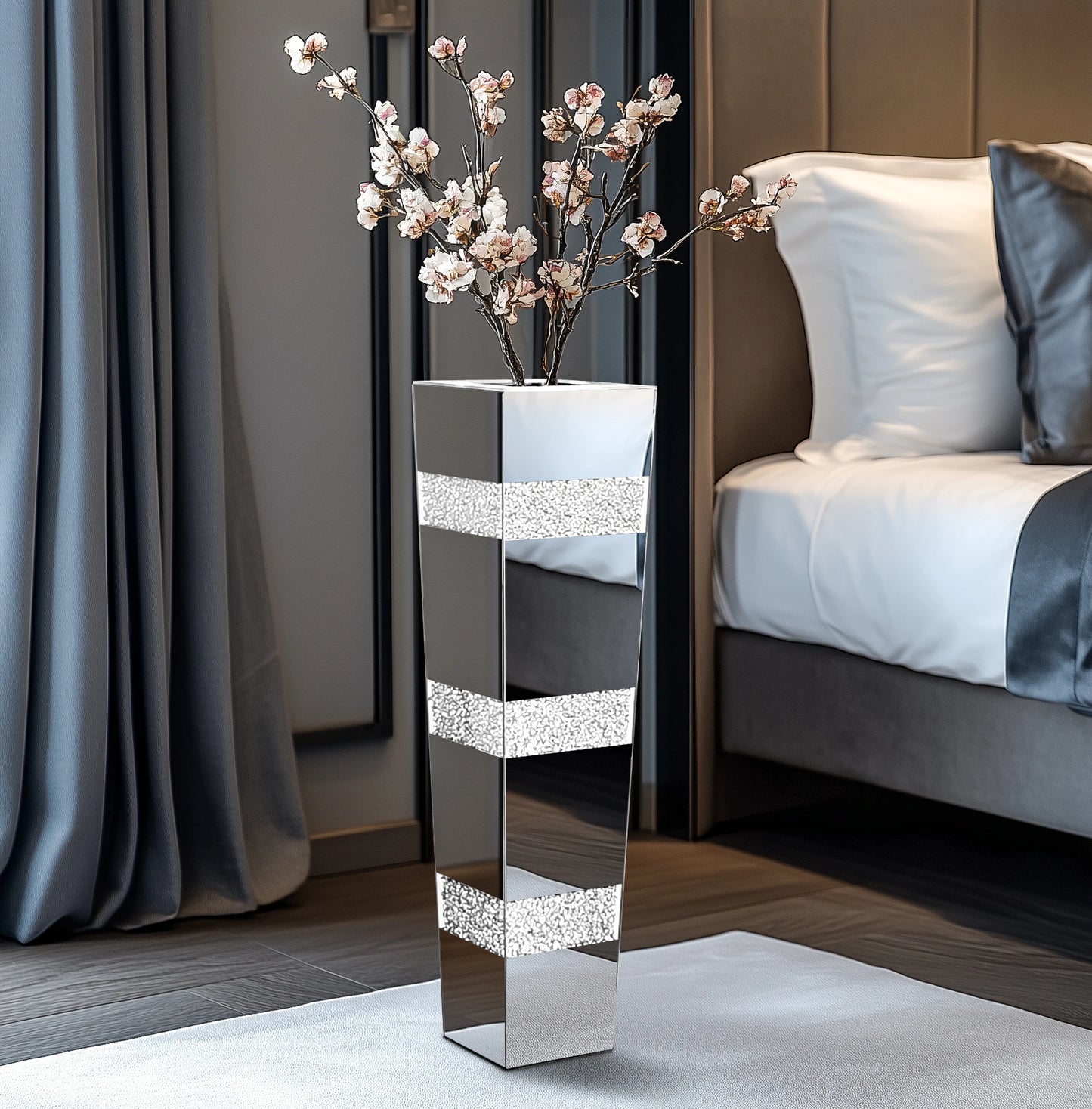 Tall Floor Mirror Vase.