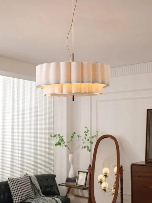 Pendant Lamp Bohemia-Large Linen Lamp