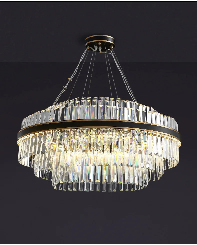 Modern Luxury LED Crystal Chandeliers