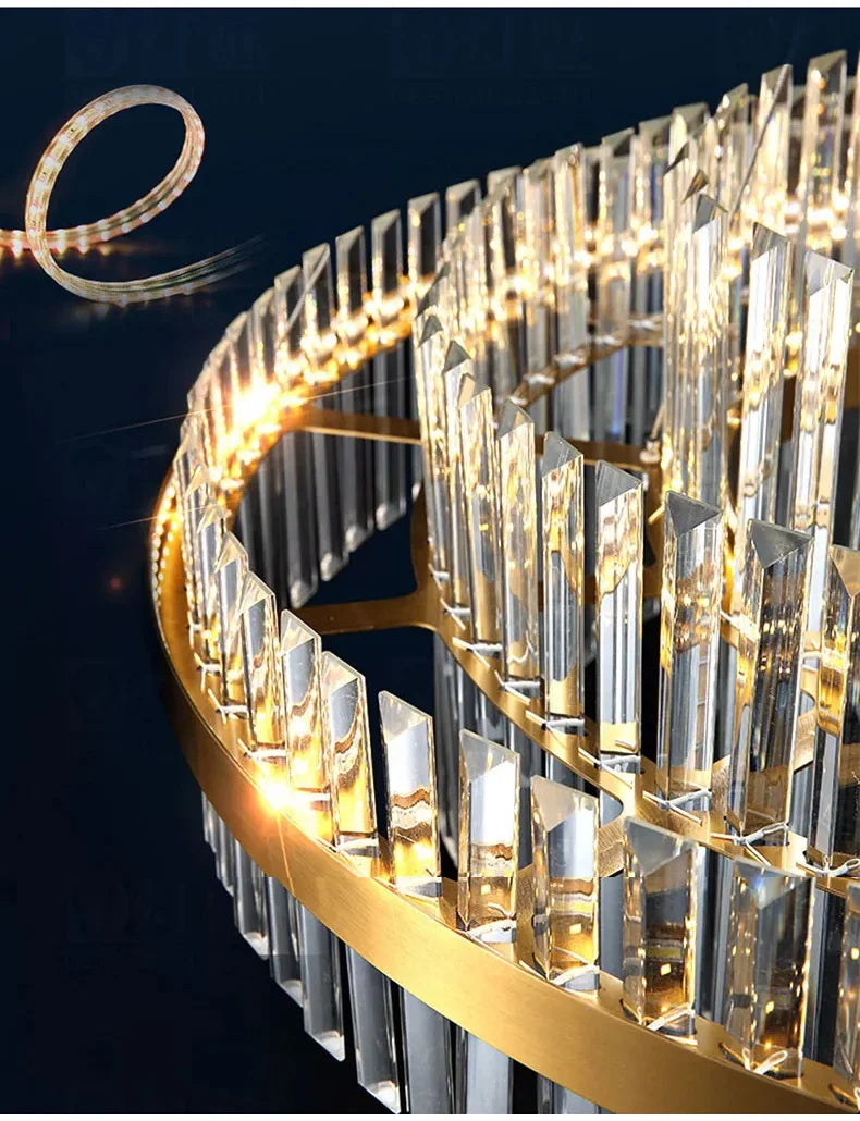 Modern Luxury LED Crystal Chandeliers