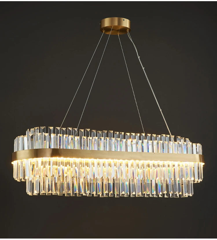 Modern Luxury LED Crystal Chandeliers