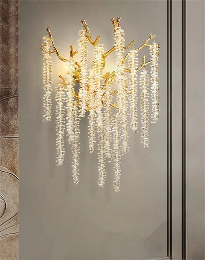 Modern Luxury Crystal Wall Lamp