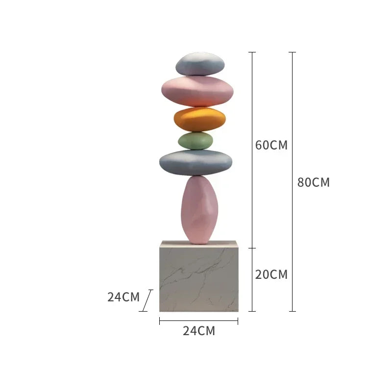 Creative Home Decor-Large Stone 80CM