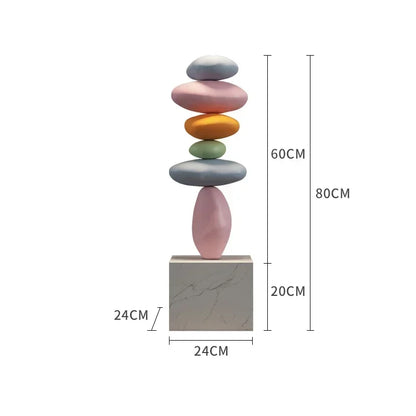 Creative Home Decor-Large Stone 80CM
