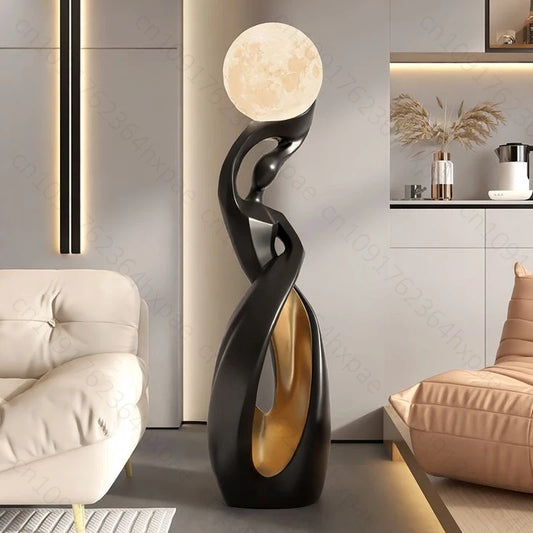 Luxury Abstract Art Floor Lamp Modern Sculpture