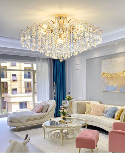 Modern Luxury Crystal Ceiling Chandelier