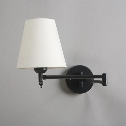 Foldable and rotatable wall lamp