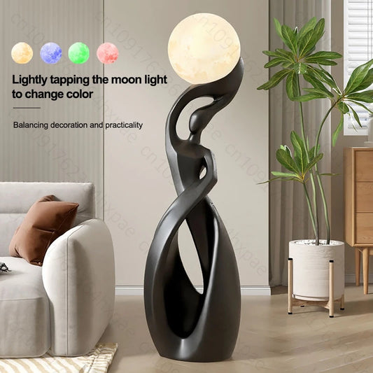 Luxury Abstract Art Floor Lamp Modern Sculpture