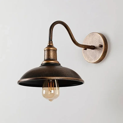 Retro Waterproof LED Wall Lamp Outdoor Courtyard Villa Garden