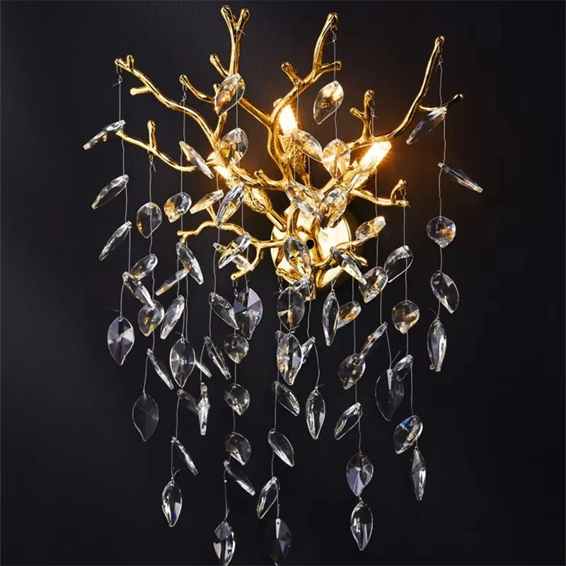 Modern Luxury Crystal Wall Lamp