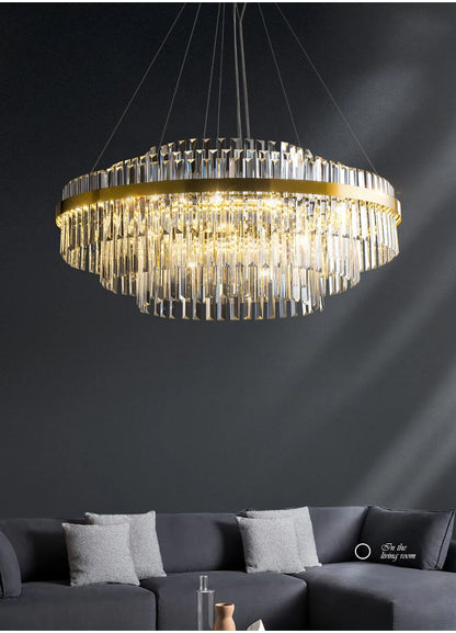 Modern Luxury LED Crystal Chandeliers