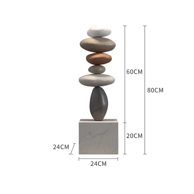 Creative Home Decor-Large Stone 80CM