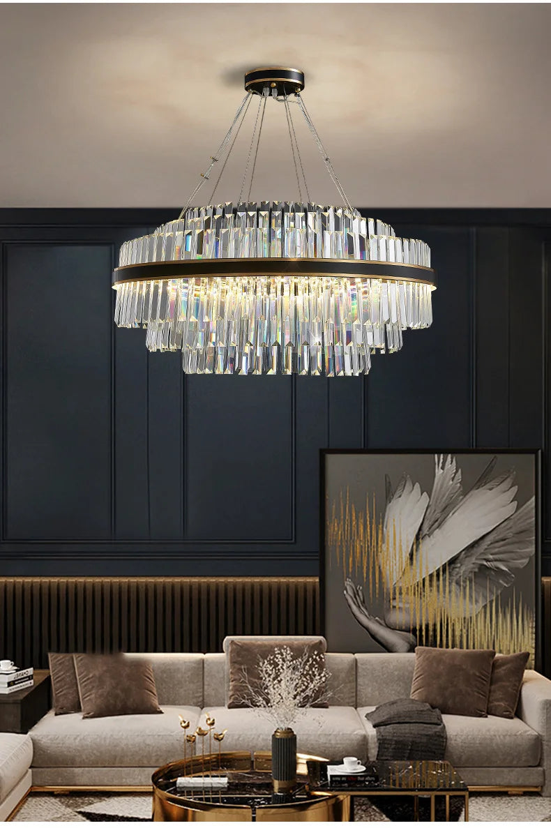 Modern Luxury LED Crystal Chandeliers