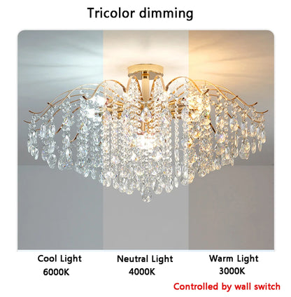 Modern Luxury Crystal Ceiling Chandelier