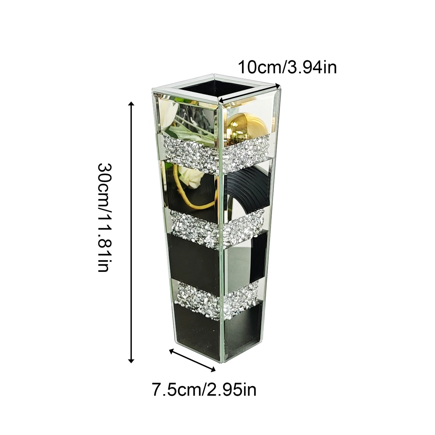 Tall Floor Mirror Vase.