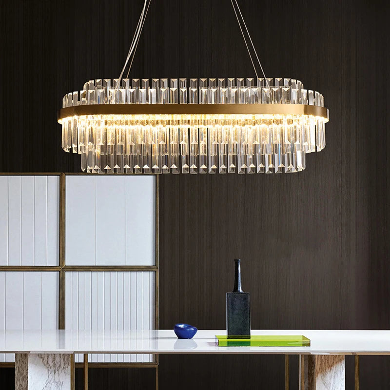 Modern Luxury LED Crystal Chandeliers