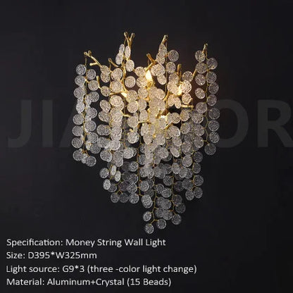 Modern Luxury Crystal Wall Lamp