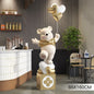Luxury Resin Cartoon Bear Figurine