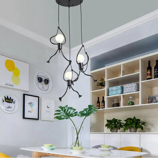 Little Man Ceiling Lamp Children's Room