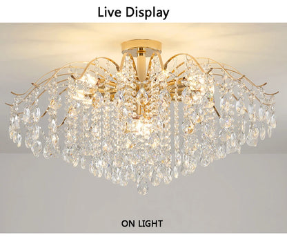 Modern Luxury Crystal Ceiling Chandelier