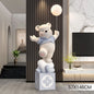 Luxury Resin Cartoon Bear Figurine