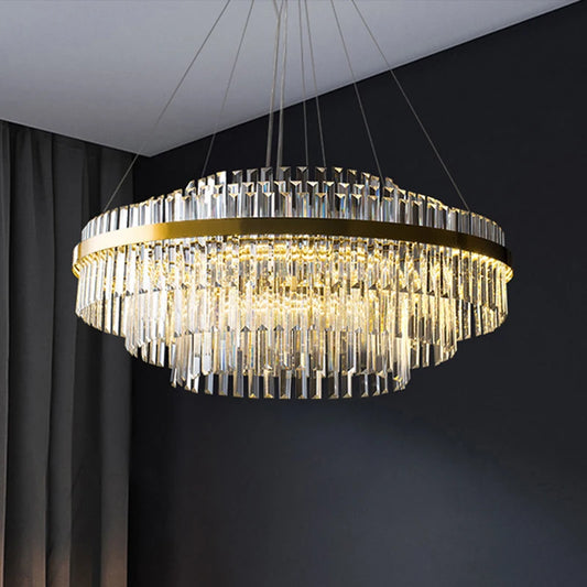 Modern Luxury LED Crystal Chandeliers