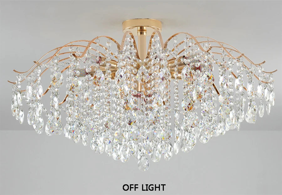 Modern Luxury Crystal Ceiling Chandelier