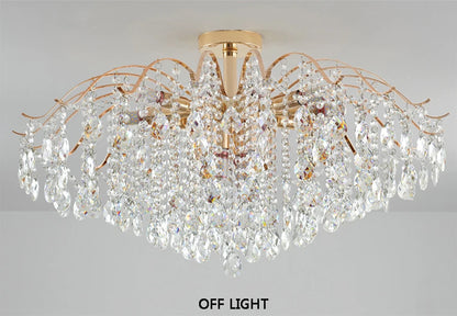 Modern Luxury Crystal Ceiling Chandelier
