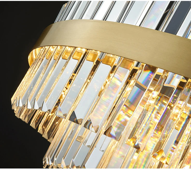 Modern Luxury LED Crystal Chandeliers