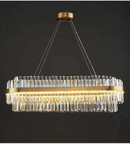 Modern Luxury LED Crystal Chandeliers